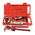 10pcs Flare Tool Kit Brake Air Line Double Flaring Set 3 In 1 Tube Pipe Bender