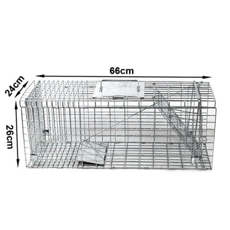 66 x 23 x 26cm Animal Trap Cage Live Catch Possum