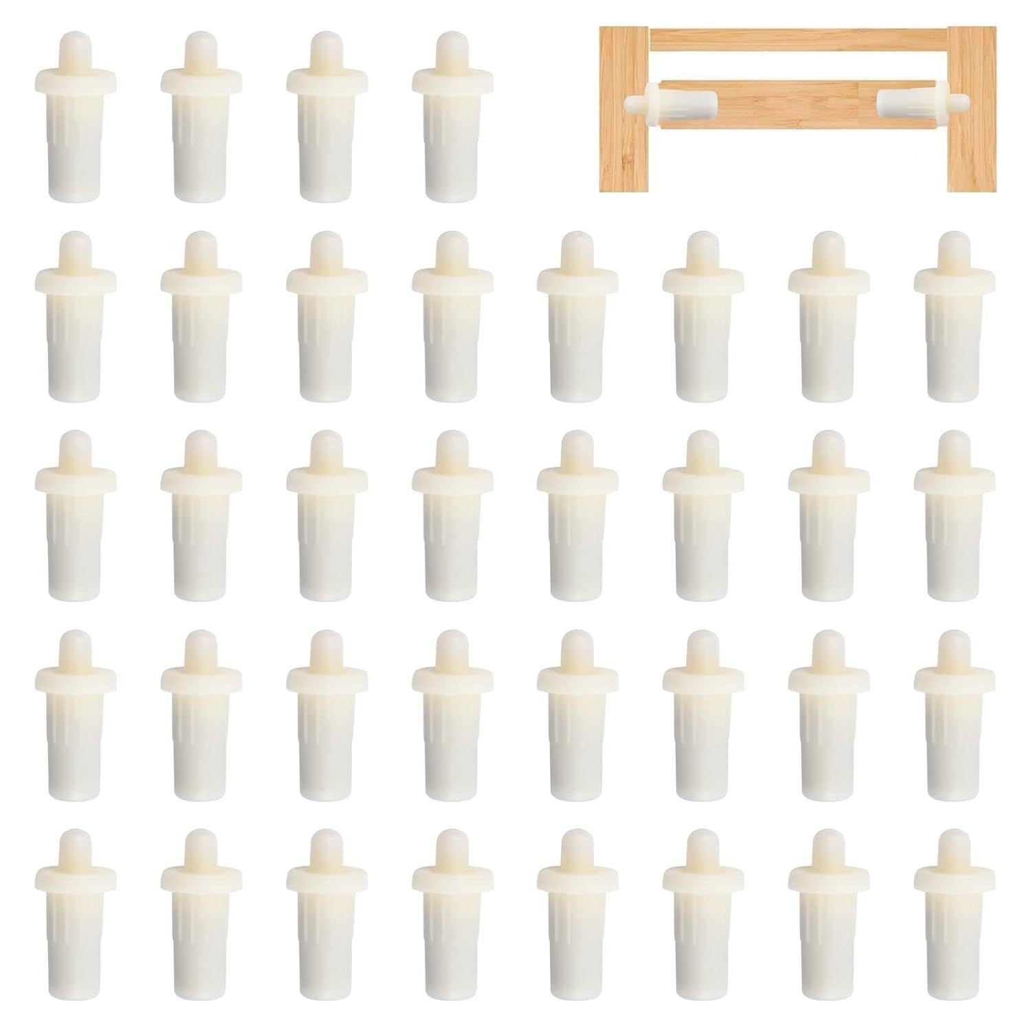 28pcs Spring Loaded Replacement Pins For Plantation Shutter Louver Repair Pin