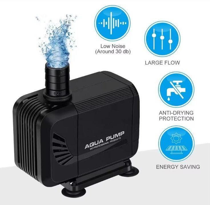 6000L/H Aquarium Pump Water Submersible Fish Tank