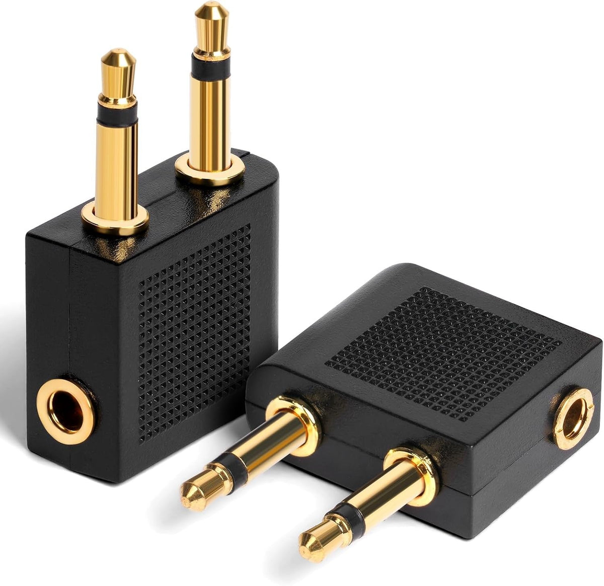 3.5mm Jack Audio Headphones Earphone Adapter for Aeroplane Airplane Plane Travel