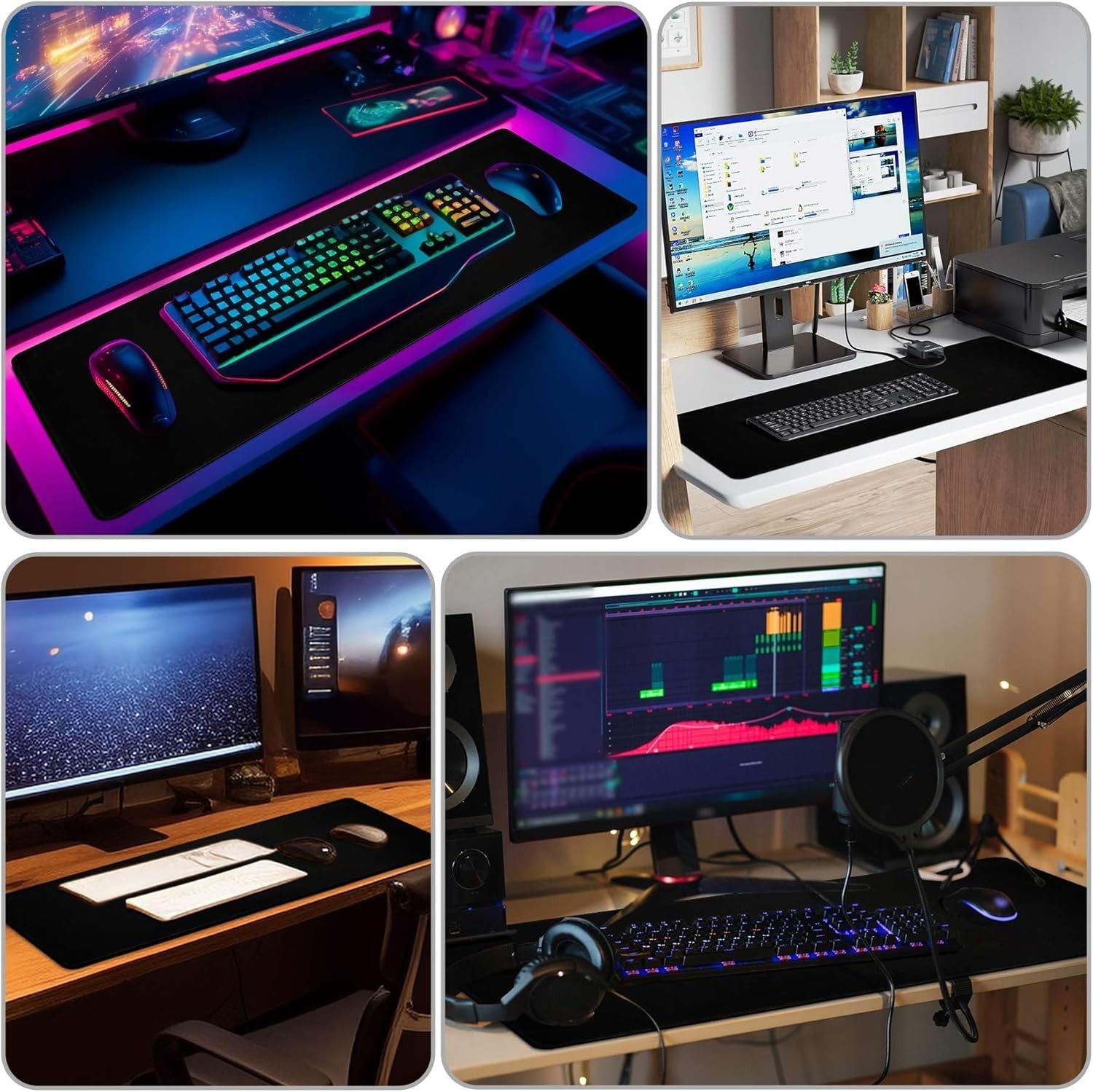 Large Size Gaming Mouse Pad 90x40cm