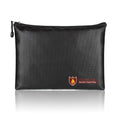27x16cm Fireproof Document Bag Silicone Coated Fiberglass Safe Money Bag Pouch
