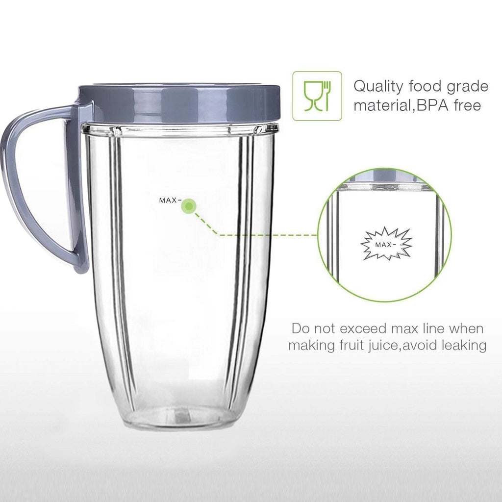 32OZ Juicer Cup Replacement For NutriBullet Juicer 600W & 900W