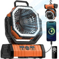 LED Camping Fan 20000mAh Rechargeable Power Bank Remote