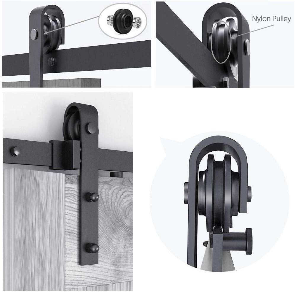 2M Sliding Barn Door Hardware Kit