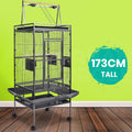 173cm Large Bird Cage Pet Cages Parrot Aviary Stand with Wheels