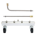 4000Psi Pressure Washer Undercarriage Water Spray Broom Chassis Cleaner Tool