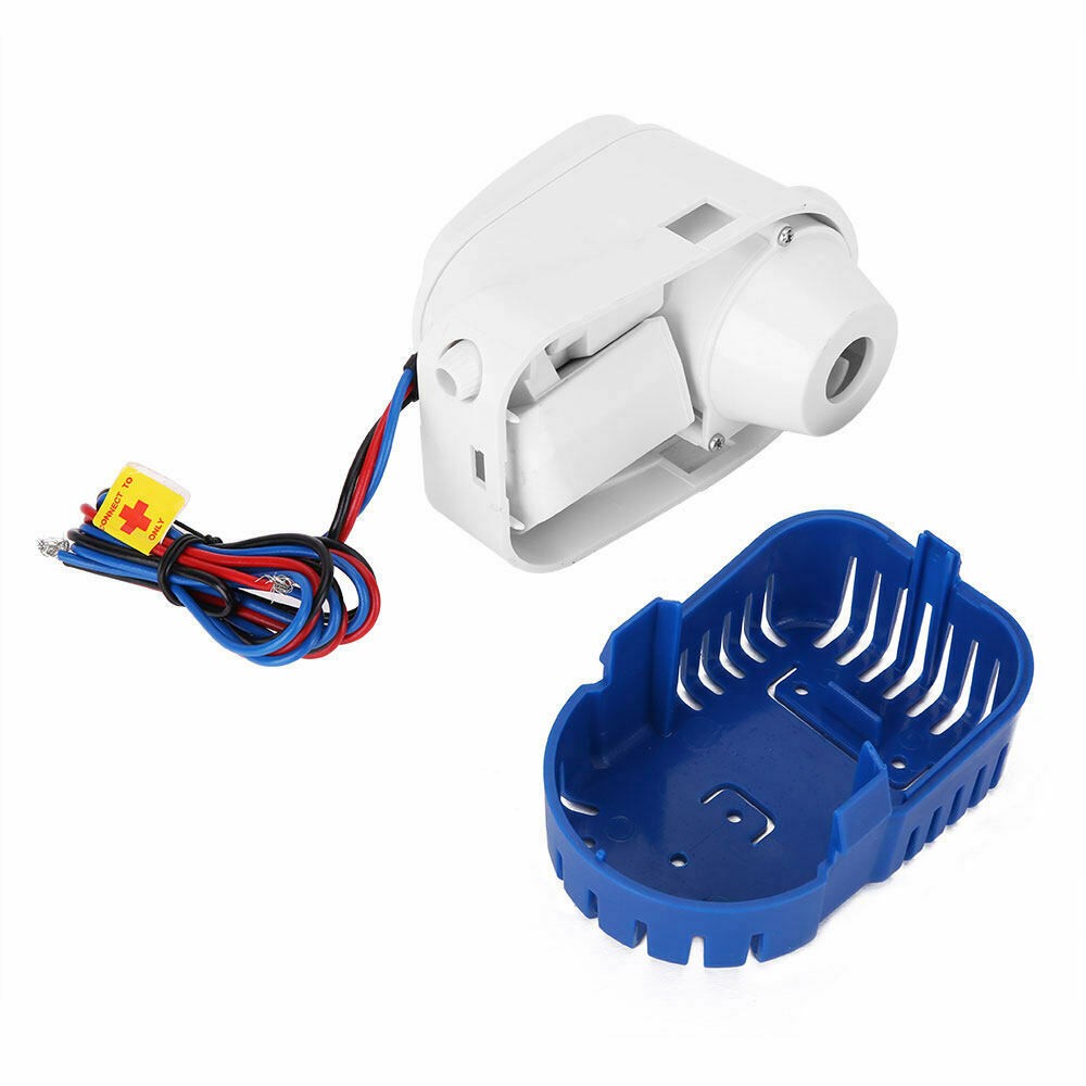 12V Bilge Pump Boat Automatic Water 1100GPH Auto Marine Submersible Float Switch