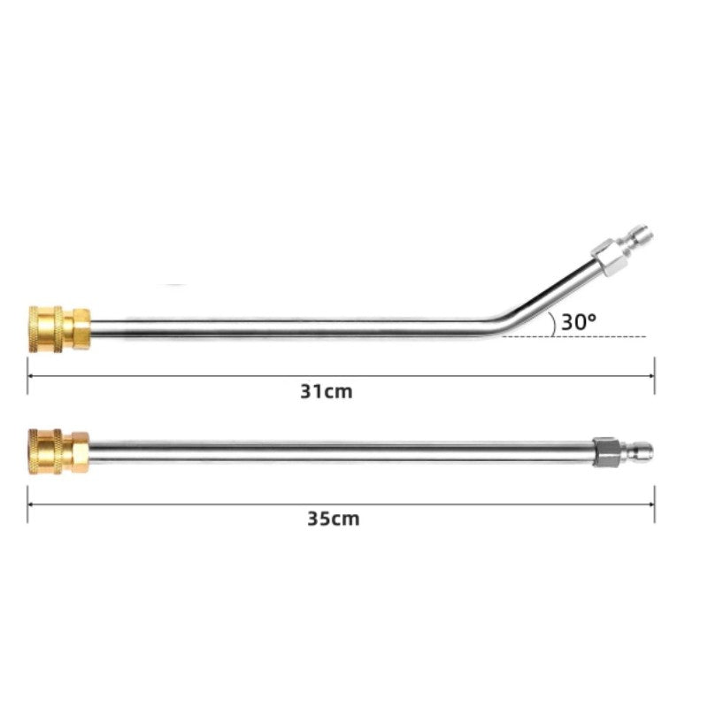 High Pressure Cleaner Road Washing Chassis Cleaning Nozzle Downward Water Broom