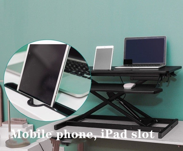 Salelink Laptop PC Monitor Computer Workstation Desk Table Converter Height Adjustable
