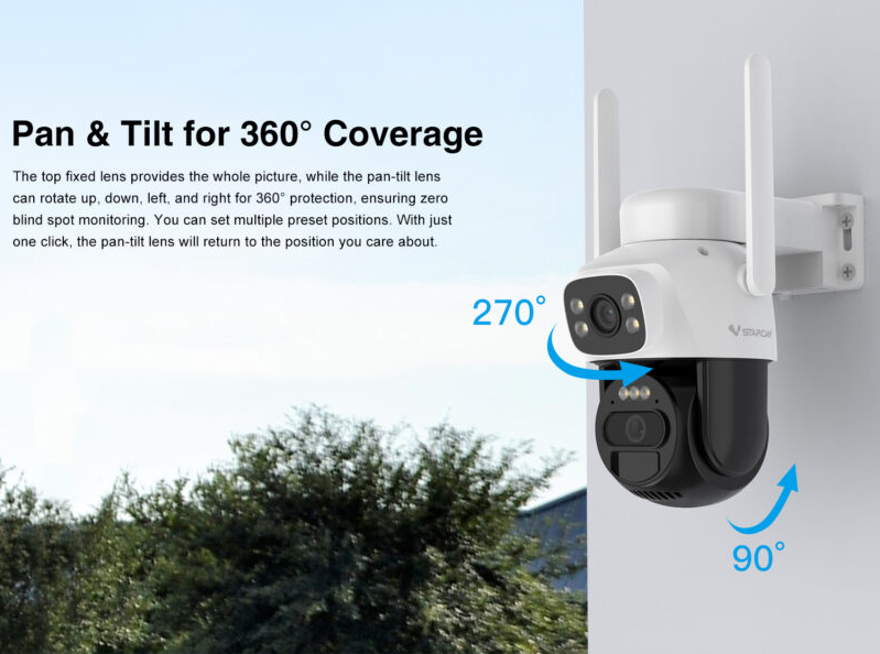 4G LTE SIM Card Wireless Security Camera Solar Battery Powered Outdoor