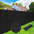 180GSM Privacy Fence Screen Black-1Mx5M