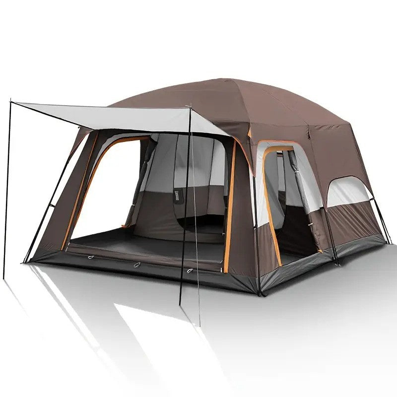 Outdoor Camping Tent for 6-10 Persons with Carrying Bag Travel Portable