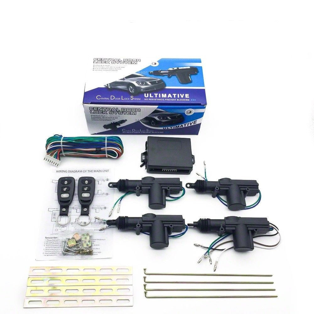 Remote Auto Car Control Keyless Entry Central Door Lock Locking Kit System