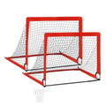 Salelink Red 2 Pack Kid Football Goals Pop Up Soccer Goals