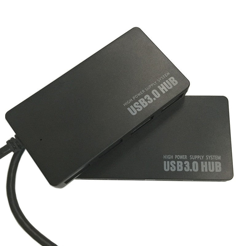 Multi USB 3.0 Hub 4 Port High Speed Slim Compact Expansion Smart Splitter