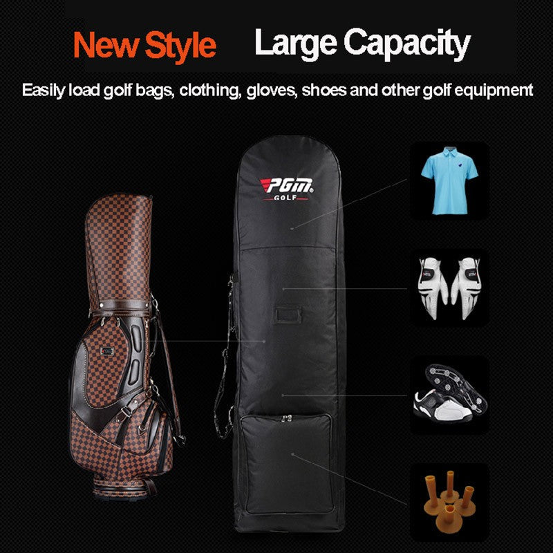 PGM Golf Travel Bag with Wheels