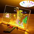 Led Acrylic Message Board with Color Pens 20x30cm