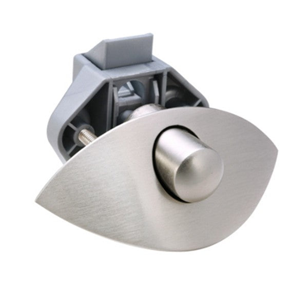 5x Half Moon Handle Caravan RV Cupboard/Drawer Zinc Alloy Push Lock Latch Knob