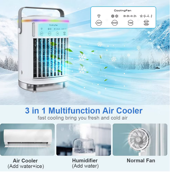 Portable Air Conditioner Mini Air Cooler