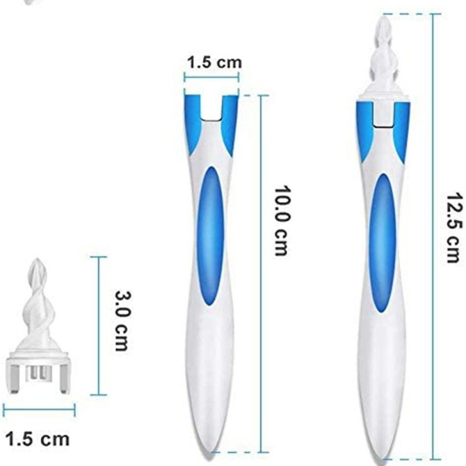 Ear Wax Swab Remover Cleaner Ear Pick 16 Tips