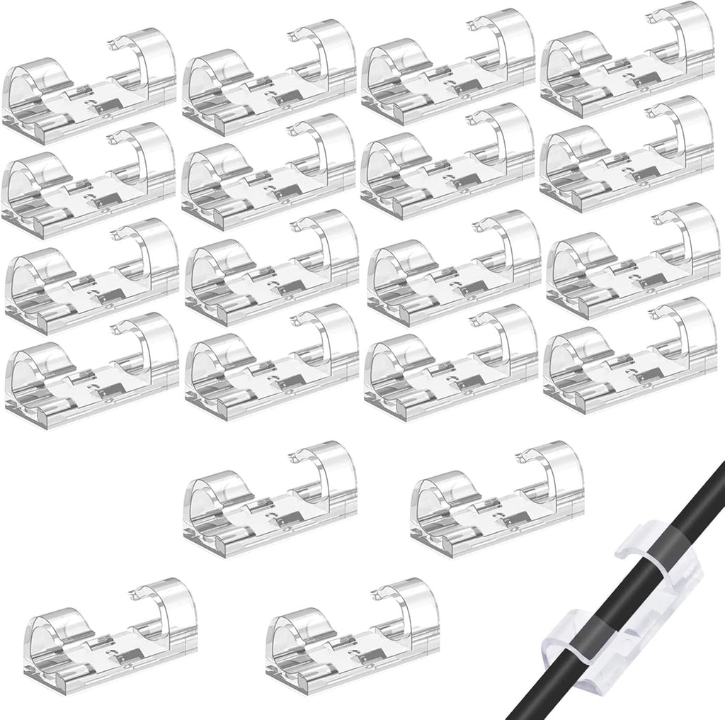 20PCS Self-Adhesive Cable Clips