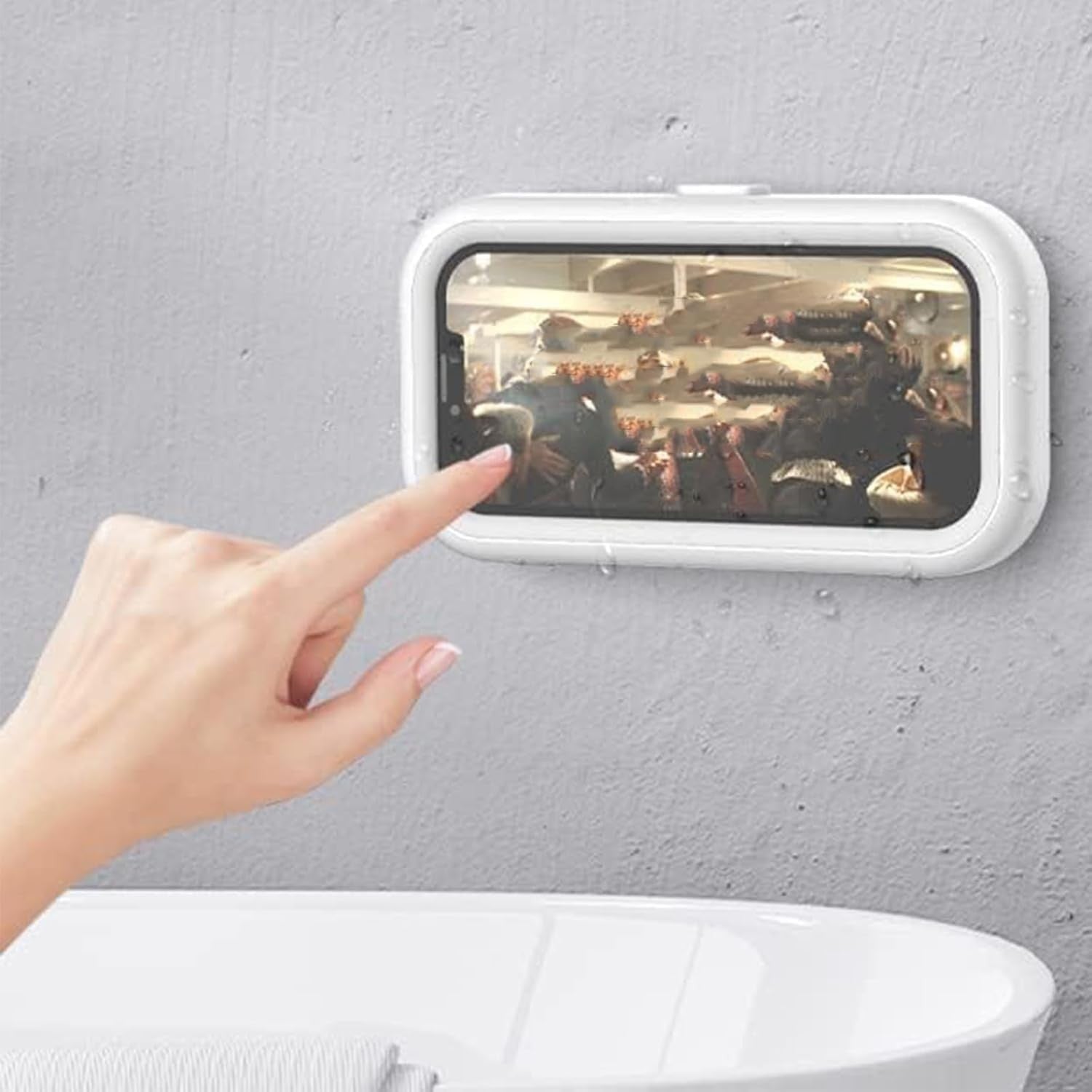 Shower Phone Holder Waterproof Case