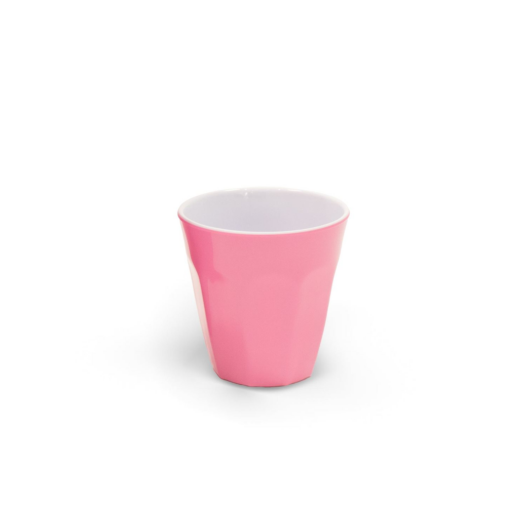 Henni & Friends 300ML Melamine Cups, Set of 6 in Pink