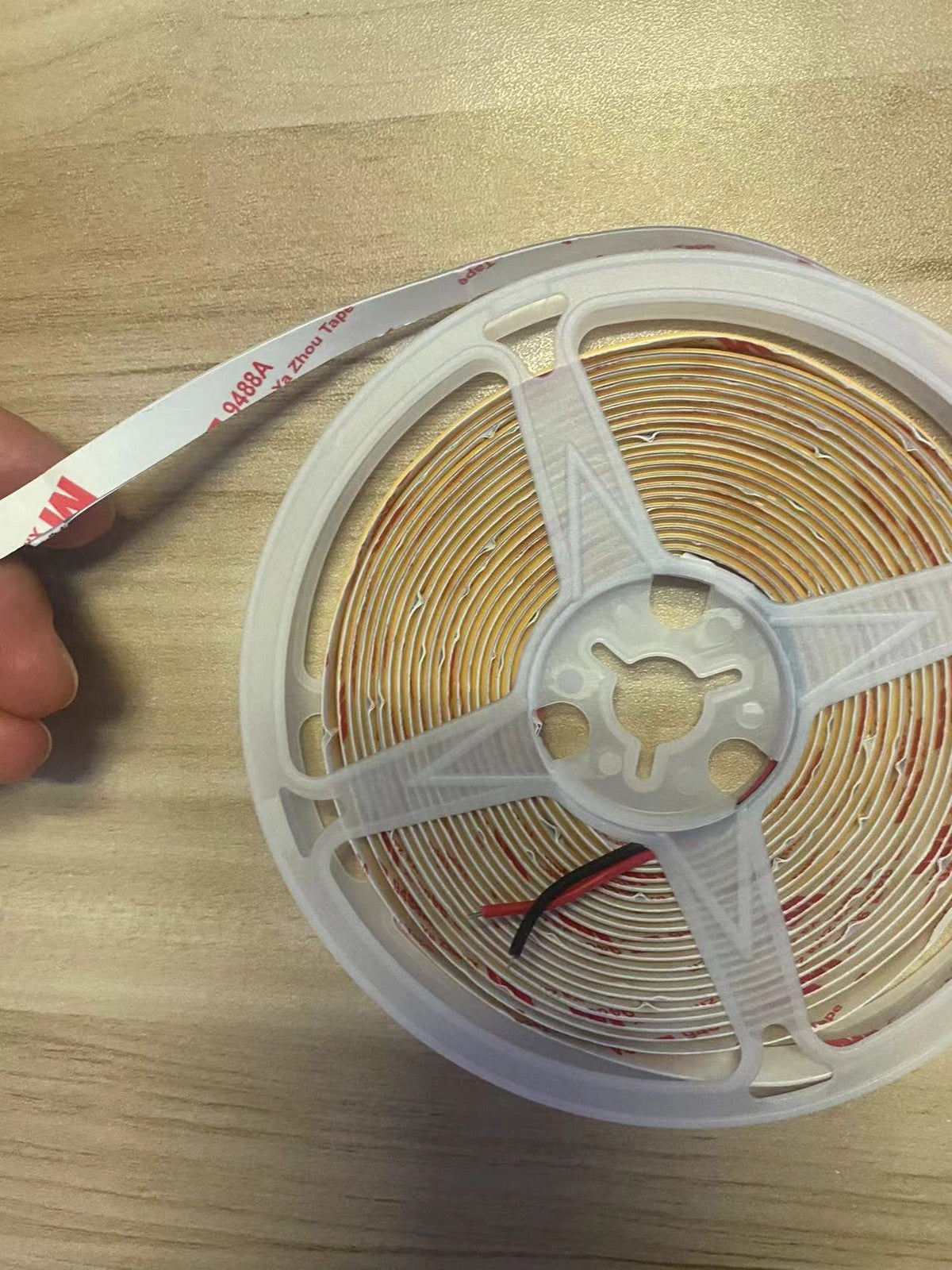 12V COB LED Strip Light Warm White Tape Light 10M
