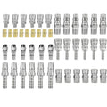 45x Air Hose Fittings Nitto Type Male Female Barb Coupler Compressor Tools Kit
