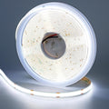 24V COB Cool White 5M LED Strip Light 6000K 1600LEDs 5500LM
