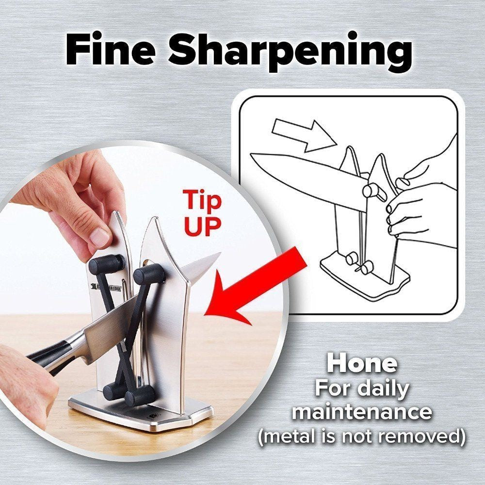 Salelink Kitchen Knife Sharpener Sharpens Hones Polishes Standard Blade