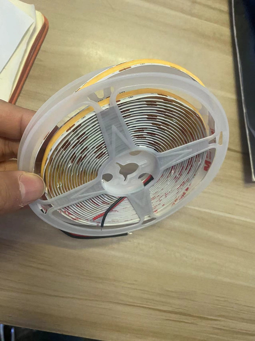 12V COB LED Strip Light Warm White 5M