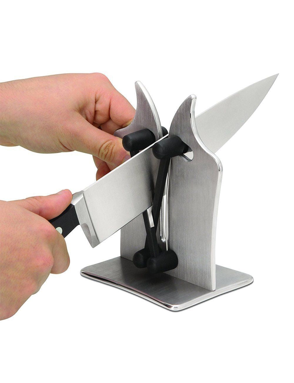 Salelink Kitchen Knife Sharpener Sharpens Hones Polishes Standard Blade