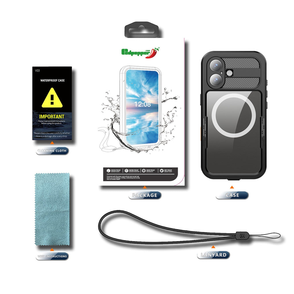 Waterproof Case Magsafe Shockproof Cover For iPhone 17