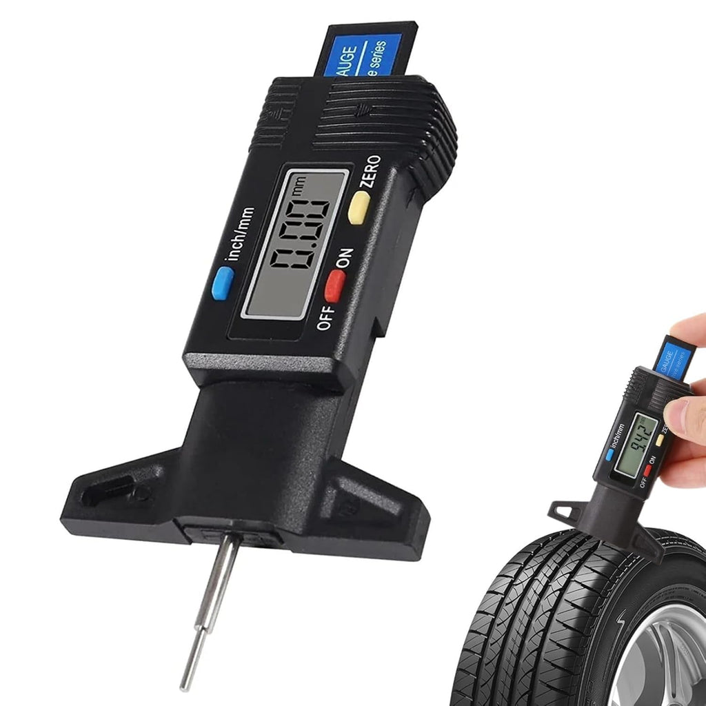 Tyre Tread Depth Gauge Portable Tread Depth Tester