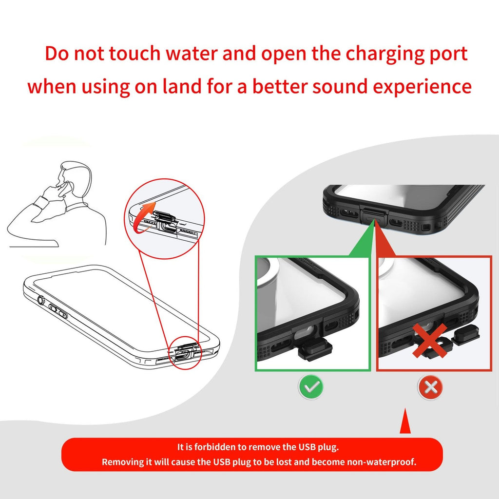 Waterproof Case Magsafe Shockproof Cover For iPhone 17 Pro