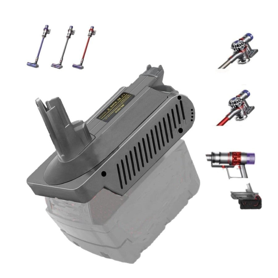 For Milwaukee M18 18V Battery Adapter Converter To Dyson V10 SV12 Battery