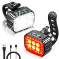 USB Rechargeable Bike Light IP65 Waterproof Powerful LED Night Riding
