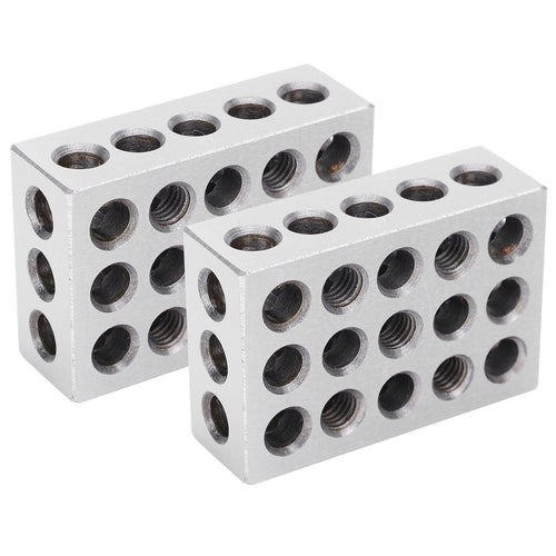 1 Matched Pair 1-2-3 Blocks 23 Holes 0.0002' Machinist 123 Jig Ultra Precision