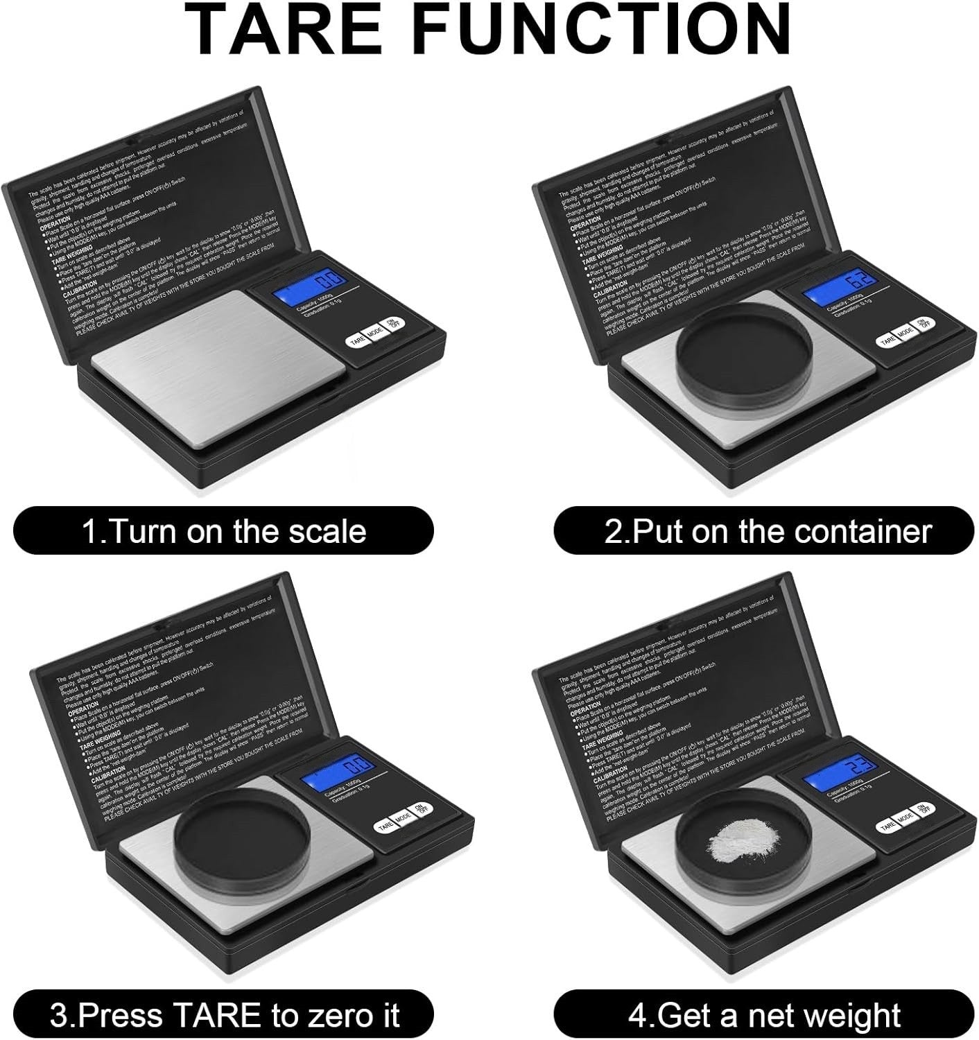 Digital Pocket Scale 1kg/0.1g