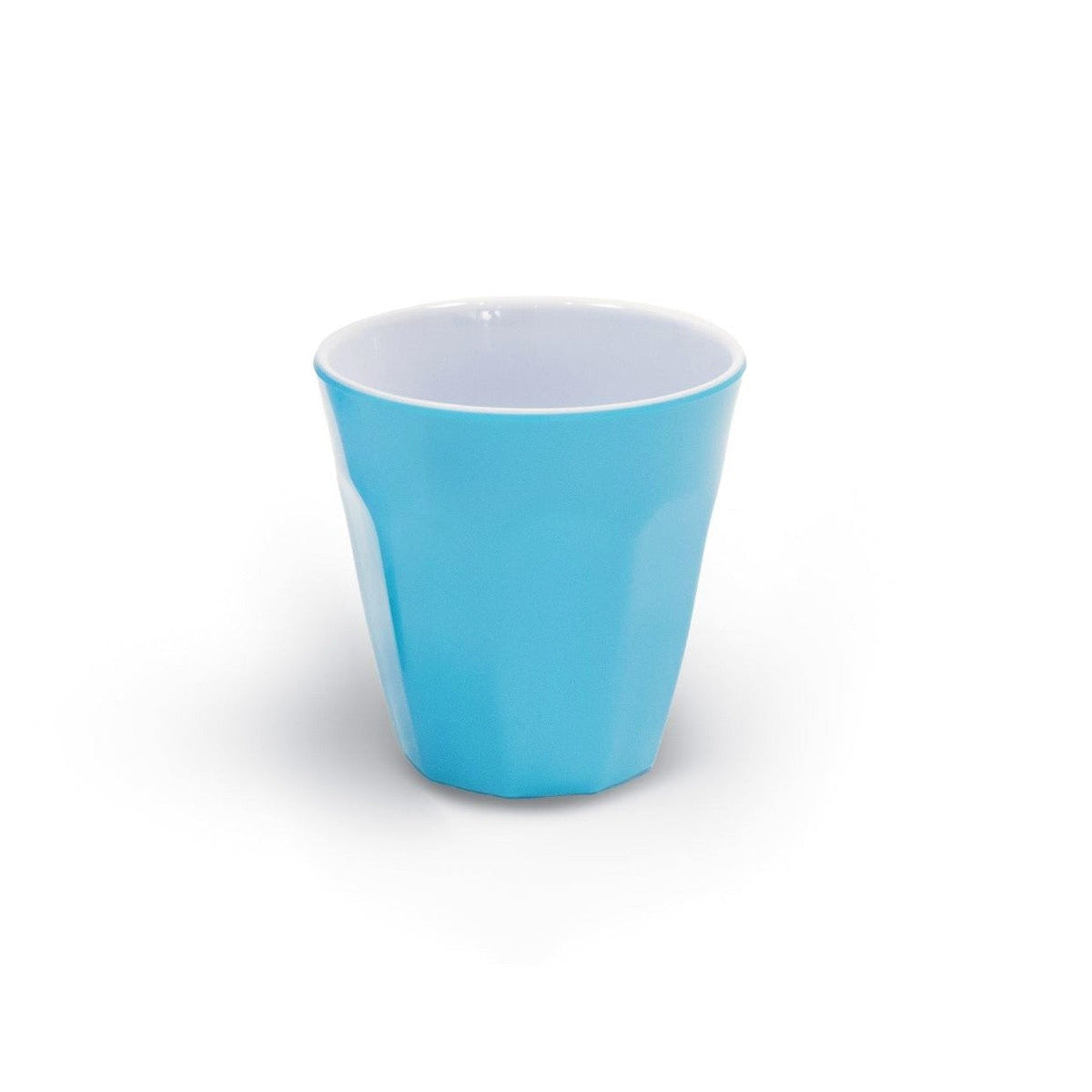 300ML Melamine Cups, Set of 6 in Blue Shatter-Proof Dishwasher Safe