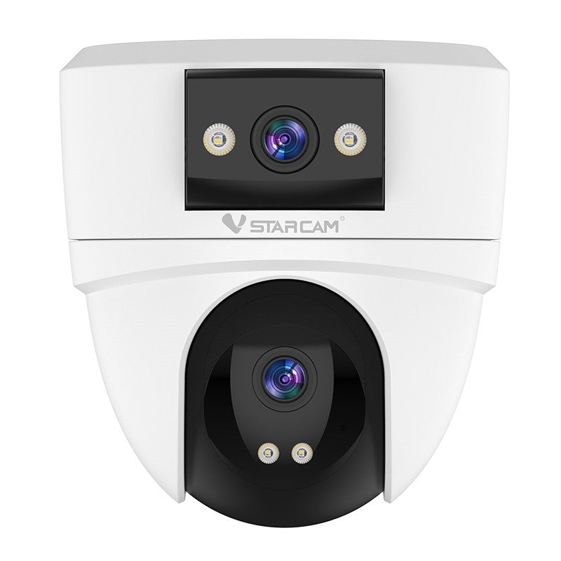 Vstarcam  Security Camera Dual Lens Indoor Dome WiFi Wireless Full Color