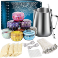 Candle Making Kit Wax DIY Set Pot Wicks