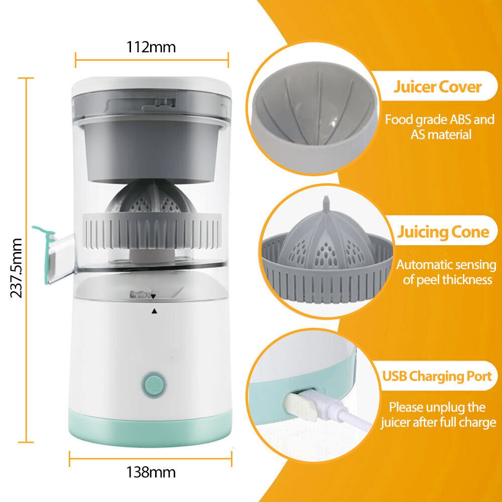 Salelink Electric Juicer Orange Lemon Juice Squeezer Extractor