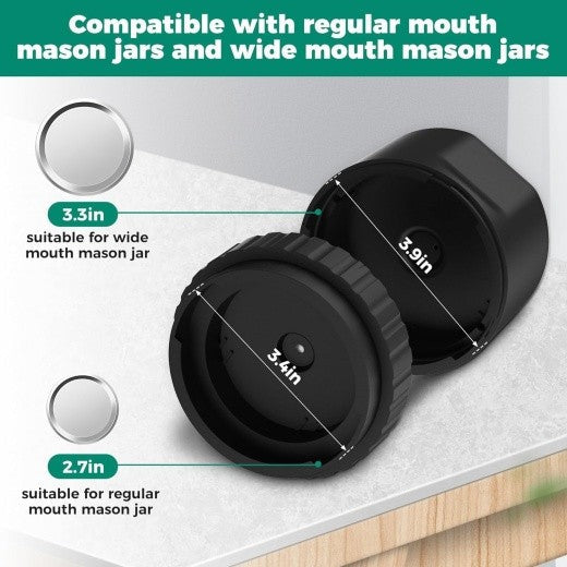 Salelink Electric Mason Jar Vacuum Sealer - Jar Vacuum Sealer for Canning Jars