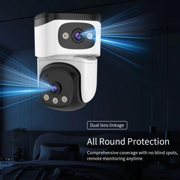 Vstarcam Dual Lens Security Camera Indoor Full Color HD WIFI