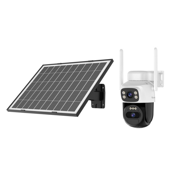 4G LTE SIM Card Wireless Security Camera Solar Battery Powered Outdoor
