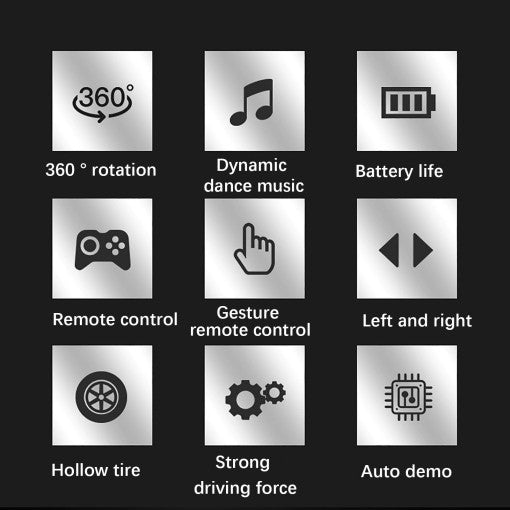 4WD RC Stunt Car Remote Control Off-Road Gesture Sensing Red